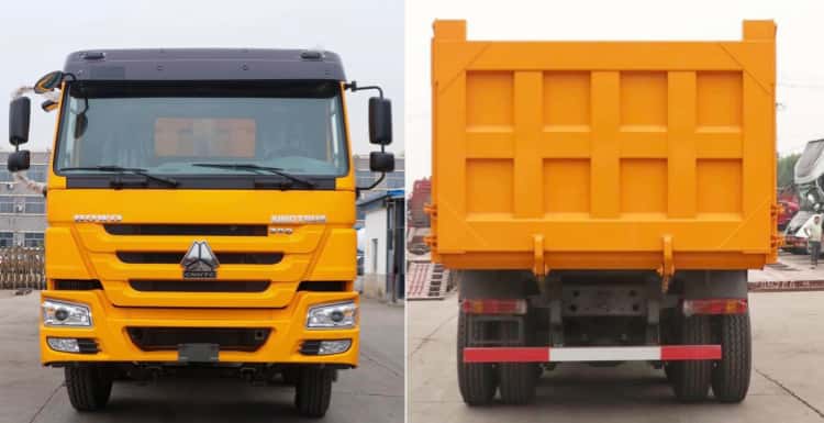 reman howo 12 wheeler dump truck
