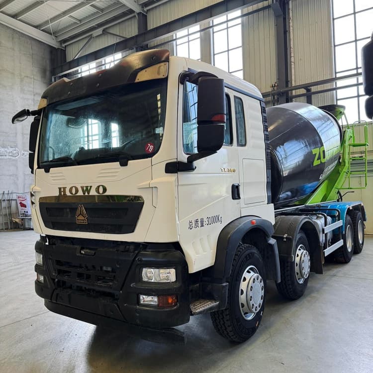 Reman HOWO TX 12CBM 350 Concrete Mixer Truck 8×4 1 remanufactured Howo TX 8X4 350 12 CBM concrete mixer truck