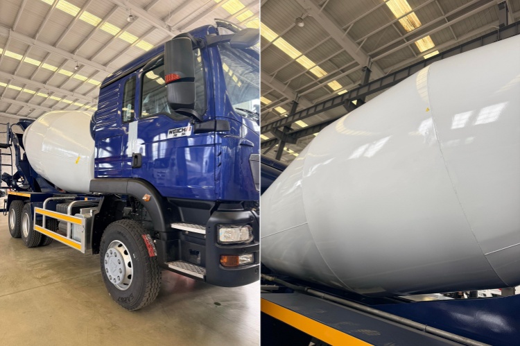 Reman HOWO TX 480 8×4 Mixer Truck 12CBM 3 reman mixer truck price | reman sinotruk concrete mixer