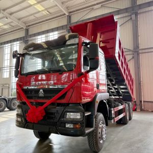 remanufactured howo TX 371 6×4 dump truck