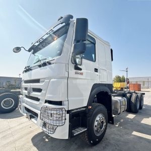 remanufactured howo tipper truck chassis