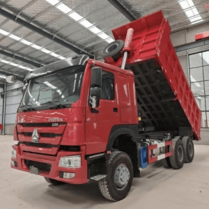 remanufactured sinotruk howo 336 dump truck